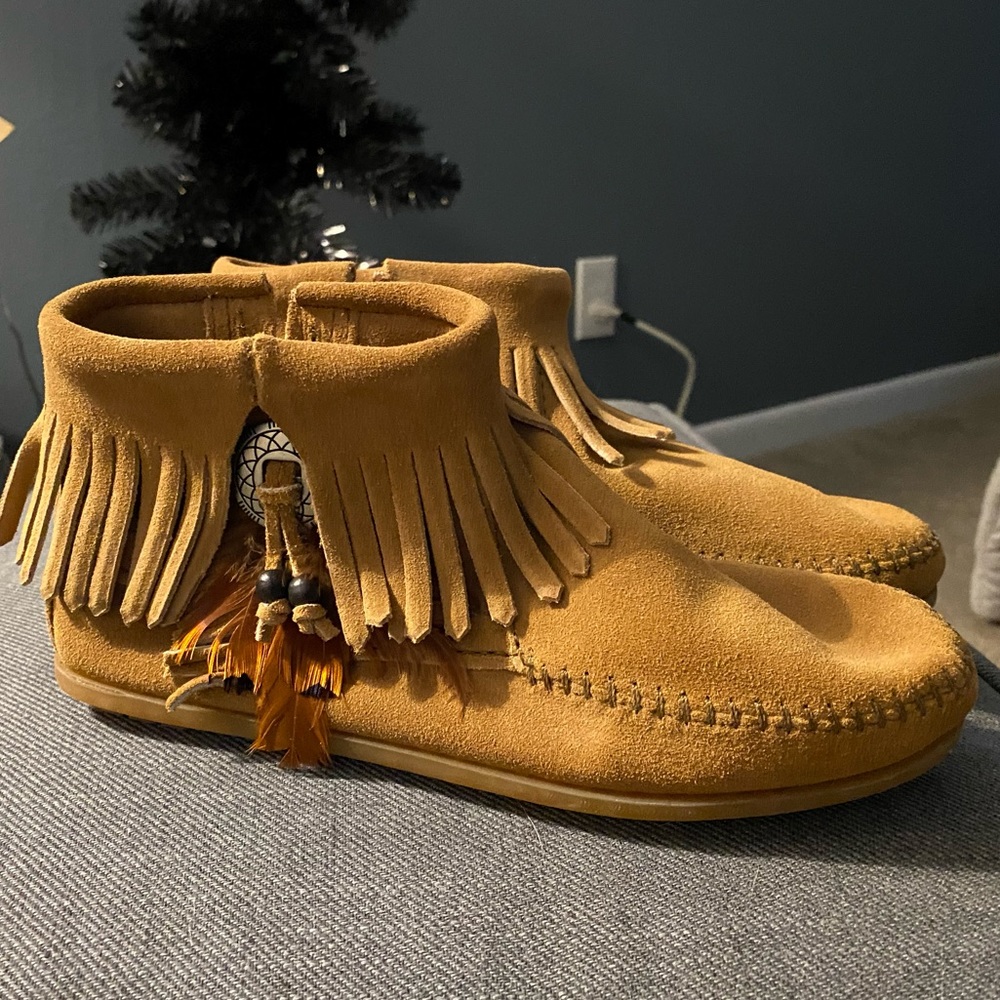 Minnetonka Fringe Boot
